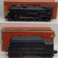 Lionel 2026 Vintage O 2-6-4 Die-Cast Steam Locomotive With 2466WX Tender VG/Box