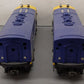 Lionel 6-18117 O Gauge Santa Fe Blue/Yellow F3 AA Diesel Set EX/Box