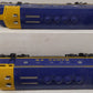 Lionel 6-18117 O Gauge Santa Fe Blue/Yellow F3 AA Diesel Set EX/Box