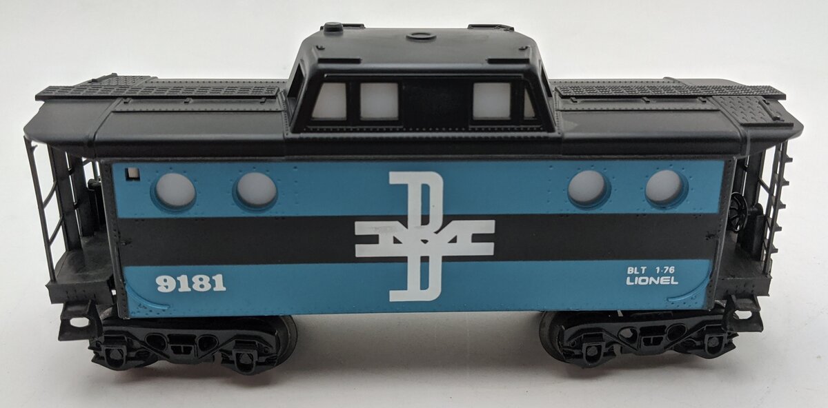 Lionel 6-9181 O Gauge Boston and Maine N5C Porthole Caboose VG/Box
