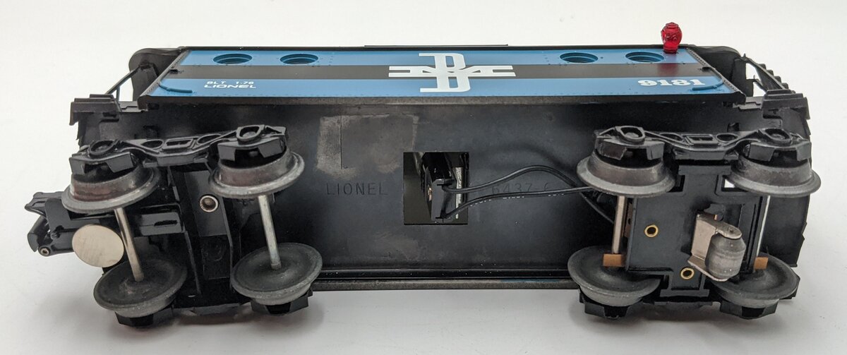 Lionel 6-9181 O Gauge Boston and Maine N5C Porthole Caboose VG/Box