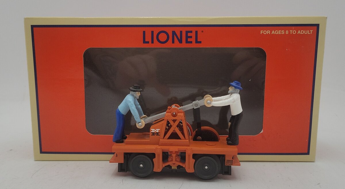 Lionel 6-28444 New Haven Operating Handcar EX/Box