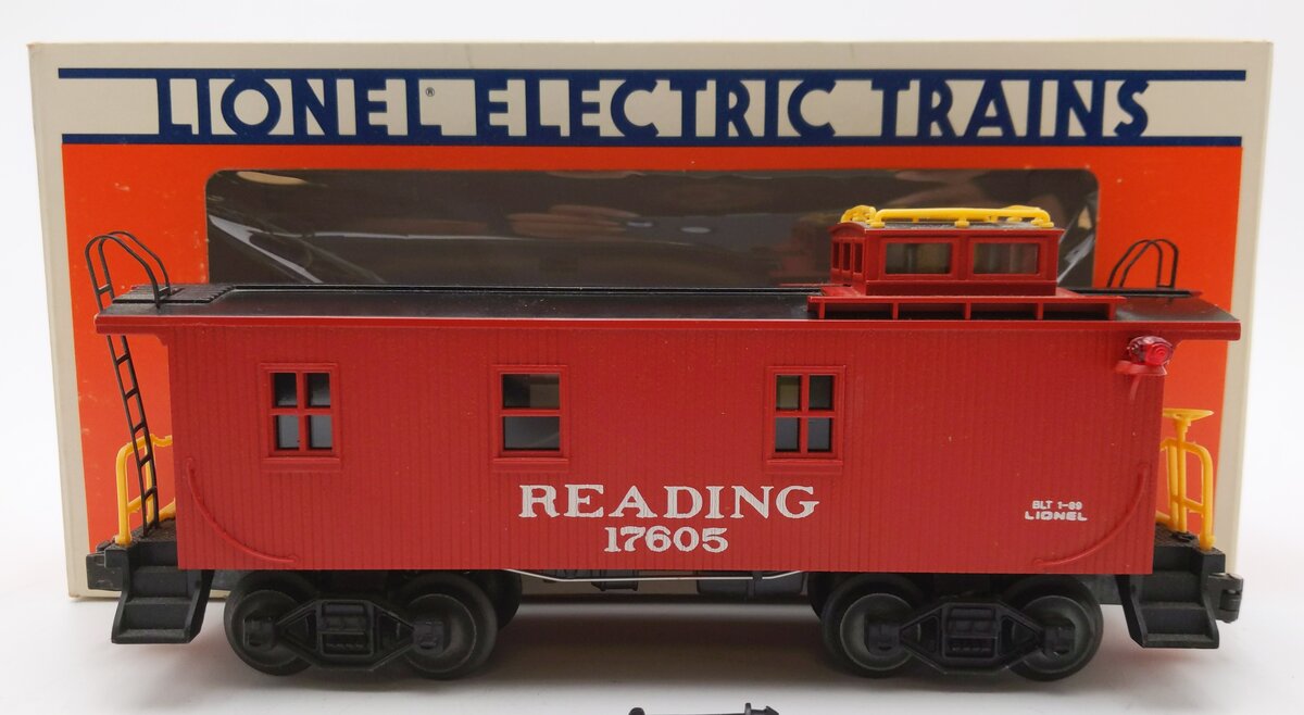 Lionel 6-17605 O Gauge Reading Woodside Lighted Caboose #17605 EX/Box
