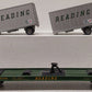 MTH 20-98867 O Gauge Reading Flat Car with 2 20' Trailers #9348 EX/Box