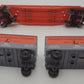 Lionel 6-52187 O Gauge Madison Hardware Flatcar w/ Piggyback Vans VG/Box