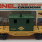Lionel 6-6426 O Gauge Reading Maintenance Caboose LN/Box