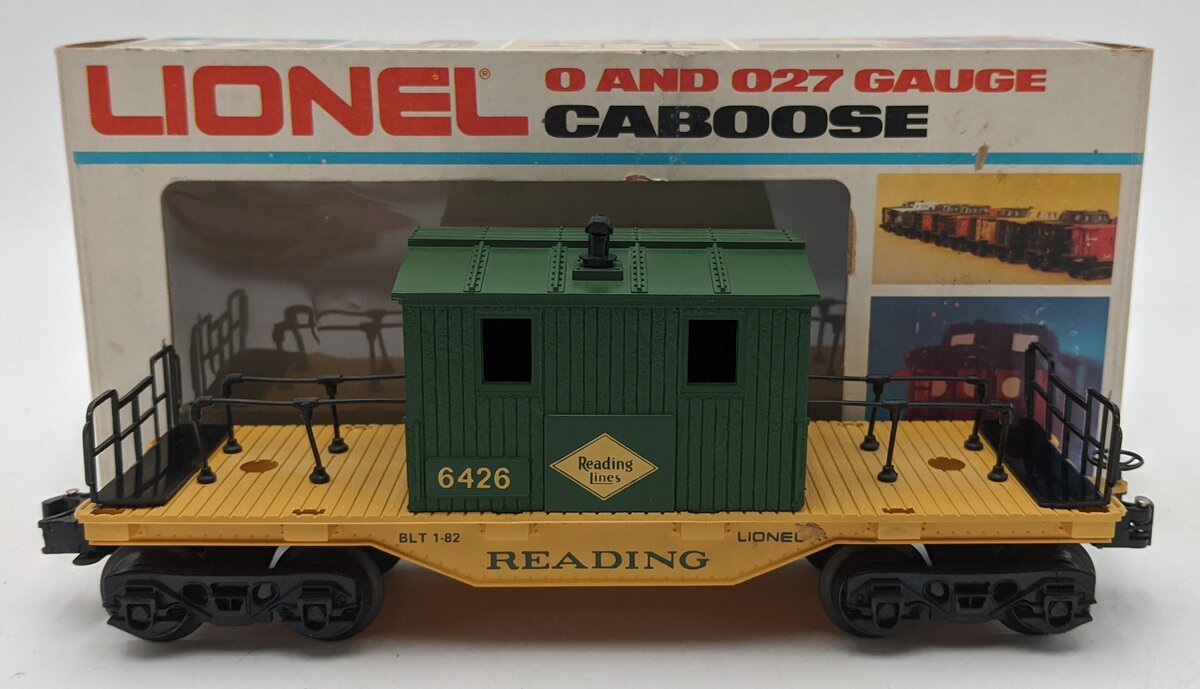 Lionel 6-6426 O Gauge Reading Maintenance Caboose LN/Box