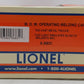Lionel 6-36831 O Maintenance of Way Welding Car #36831 EX/Box