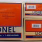 Lionel 6-30138 O-27 Chessie System Freight Cars Add-On (Set of 2) EX/Box