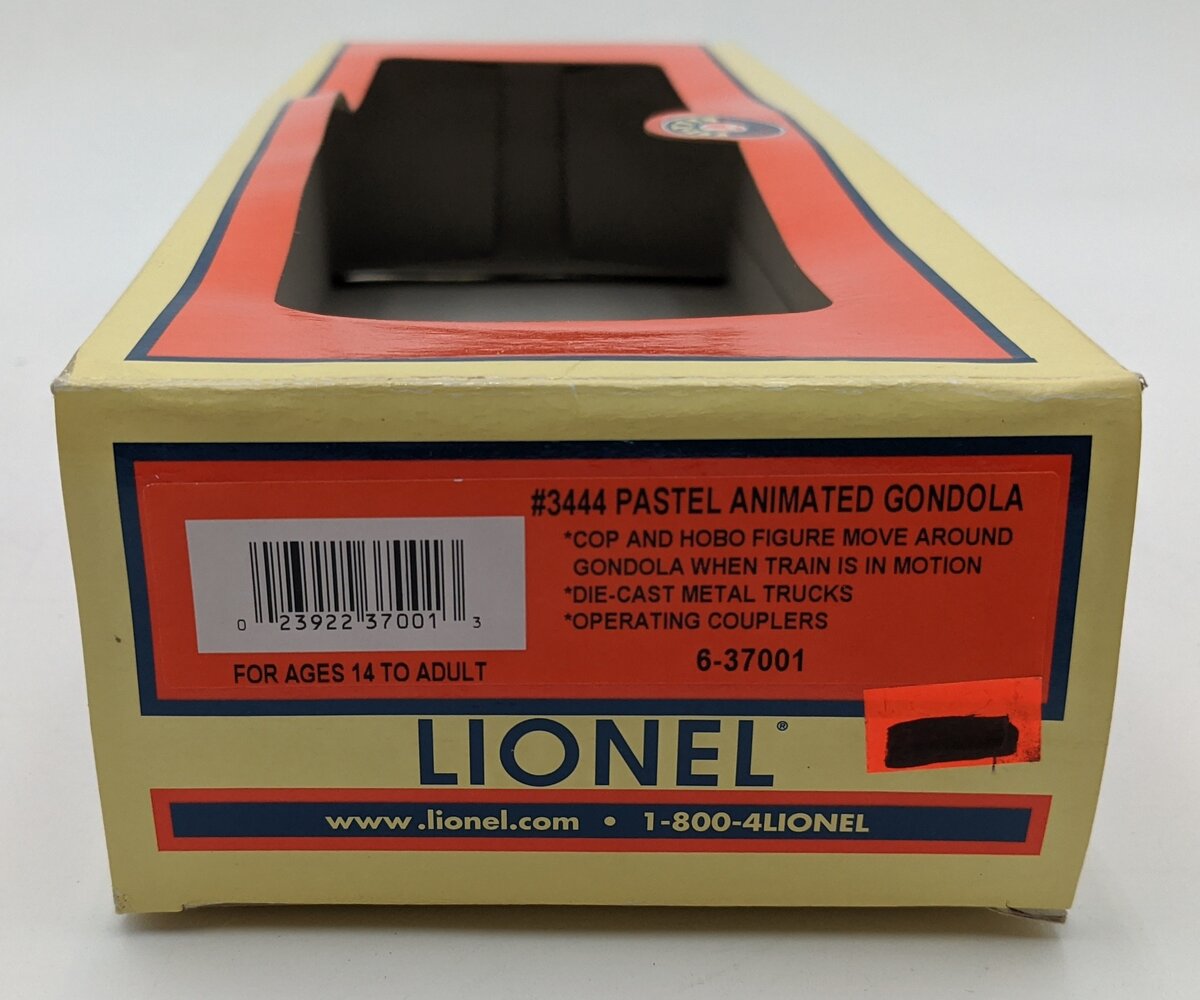 Lionel 6-37001 O Gauge Erie Animated Gondola #3444 LN/Box