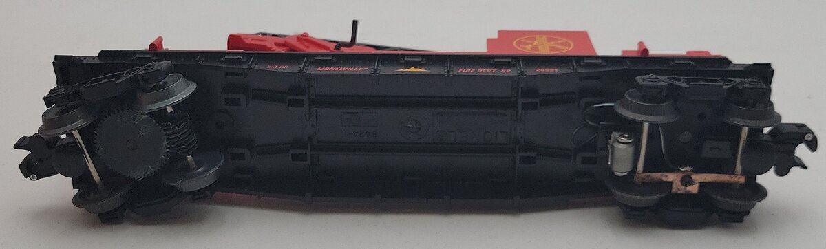 Lionel 6-26991 O Gauge Lionelville Fire Ladder Car #2 EX/Box