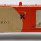 K-Line 6-36838 O Gauge Lionel Power Co Voltmeter Car #4071 EX/Box
