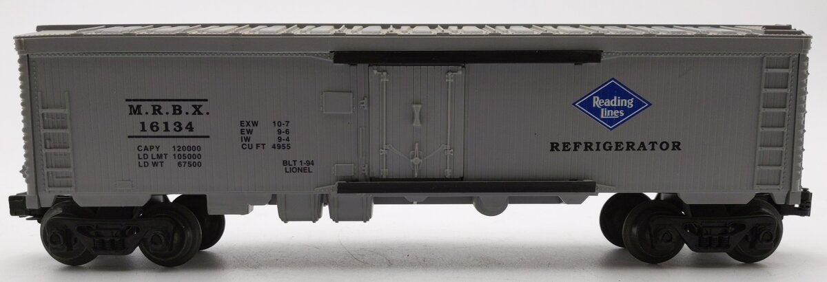 Lionel 6-16134 O Gauge Reading Reeferigerator Box Car #16134 EX