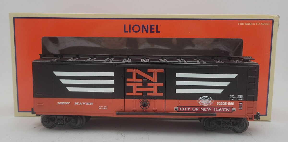 Lionel 52328-569 O Chicagoland RR Club City of New Haven Special Baggage Car EX/Box