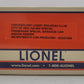 Lionel 52328-569 O Chicagoland RR Club City of New Haven Special Baggage Car EX/Box