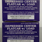 RMT 96508 O Gauge NJ Public Service Depressed Flatcar 2 Pack EX/Box