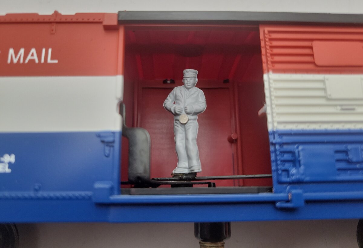 Lionel 6-16687 O Gauge US Mail Operating Post Office Car EX/Box