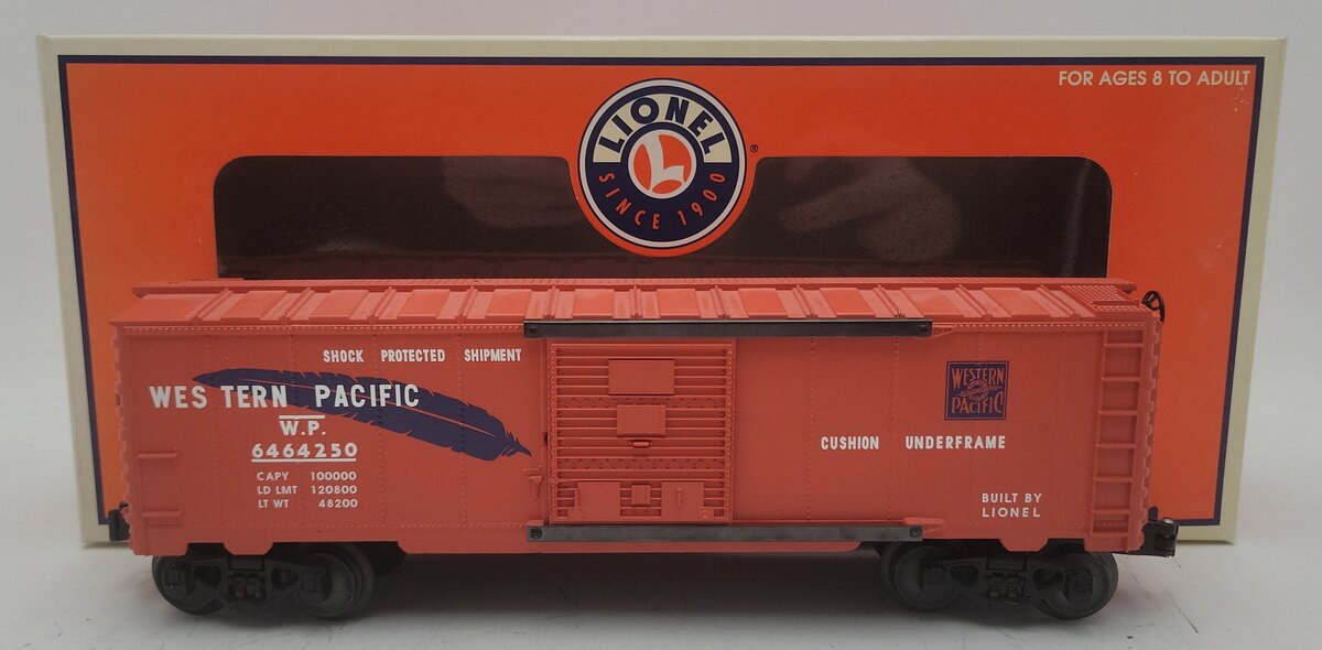Lionel 6-39236 O Gauge Western Pacific Boxcar #6464-250 LN/Box