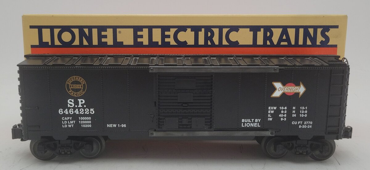 Lionel 6-19274 O Gauge Southern Pacific Boxcar #6464225 EX/Box