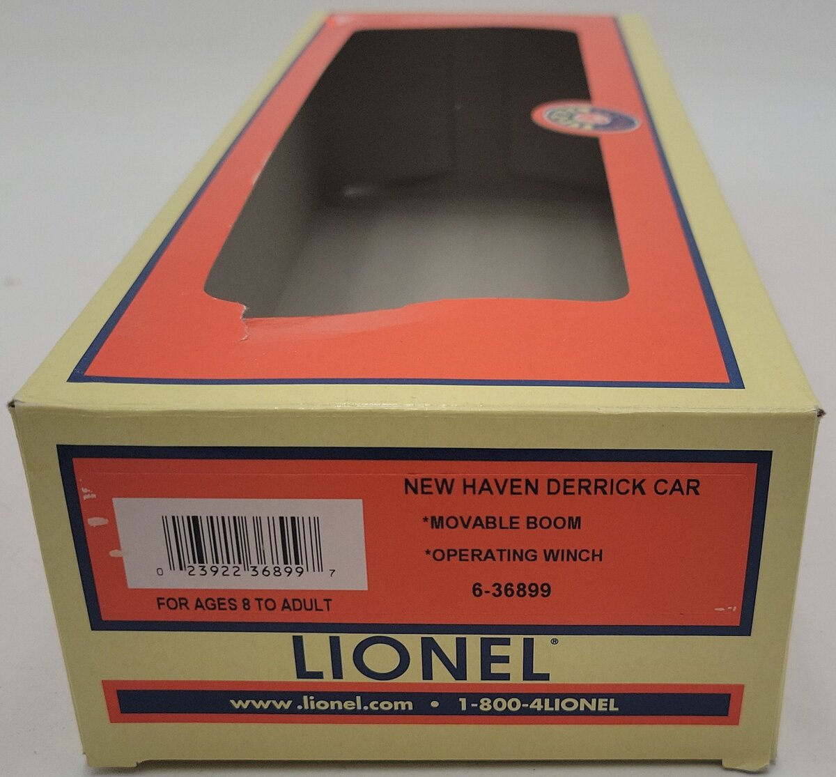Lionel 6-36899 New Haven Derrick Car VG/Box
