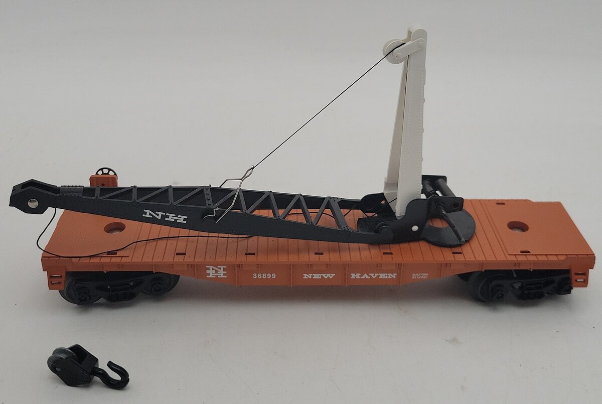 Lionel 6-36899 New Haven Derrick Car VG/Box