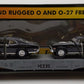 MTH 30-7661 O Gauge MTH Auto Transport Flatcar with Ertl '70 Novas #1970 EX/Box
