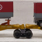 Lionel 6-16904 O New York Central T.T.U.X. Flat Cars w/2 Intermodal Containers EX
