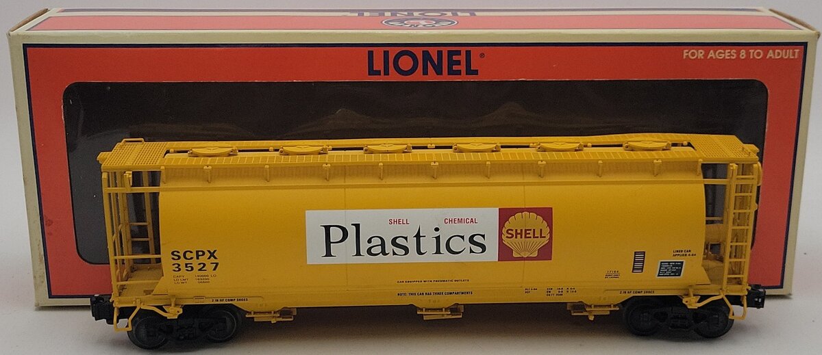 Lionel 6-17155 O Gauge Shell Plastics Cylindrical Hopper #3527 EX/Box