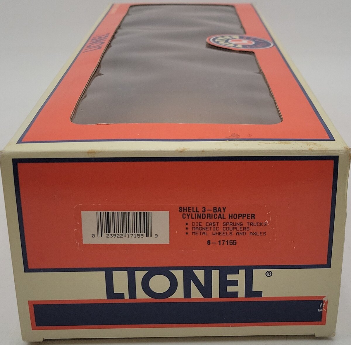 Lionel 6-17155 O Gauge Shell Plastics Cylindrical Hopper #3527 EX/Box