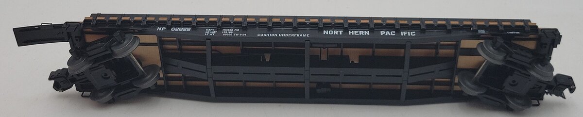 Lionel 6-27517 O Gauge Northern Pacific PS-4 Flatcar #62829 w/Trailers EX/Box