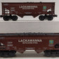 RMT 96219-5 O Gauge Bethlehem Steel-Lackawanna 2-Bay Coal Hopper Car /2pk EX/Box