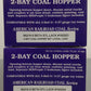 RMT 96219-5 O Gauge Bethlehem Steel-Lackawanna 2-Bay Coal Hopper Car /2pk EX/Box