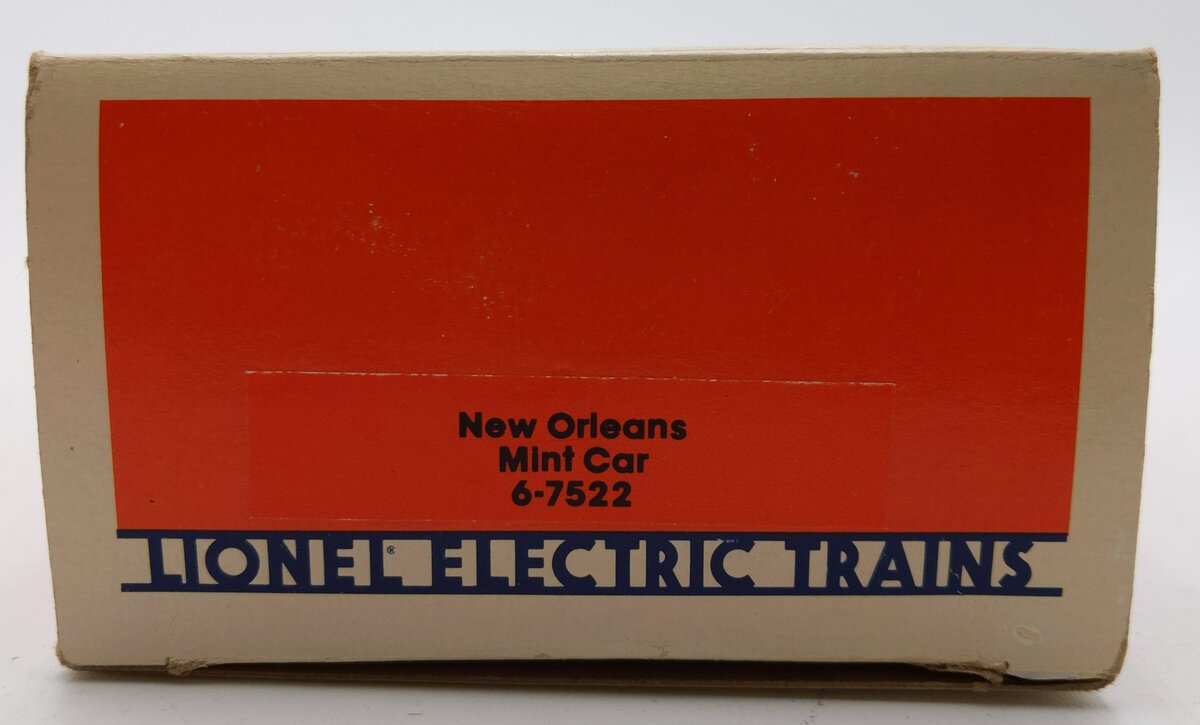 Lionel 6-7522 O Gauge New Orleans Mint Car #7522 EX/Box