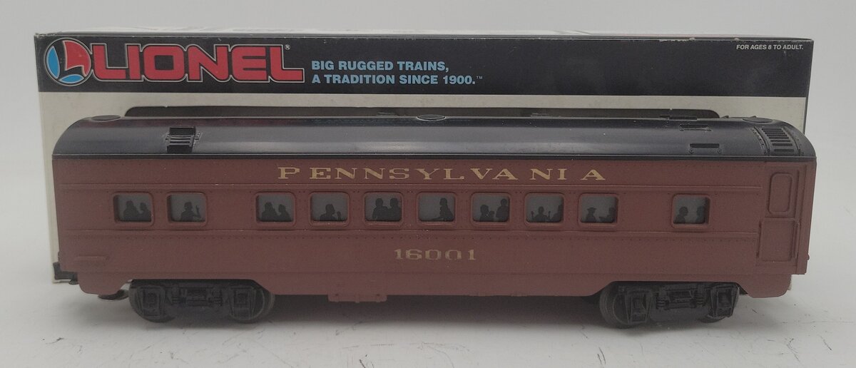 Lionel 6-16001 O Gauge Pennsylvania Passenger Car EX/Box