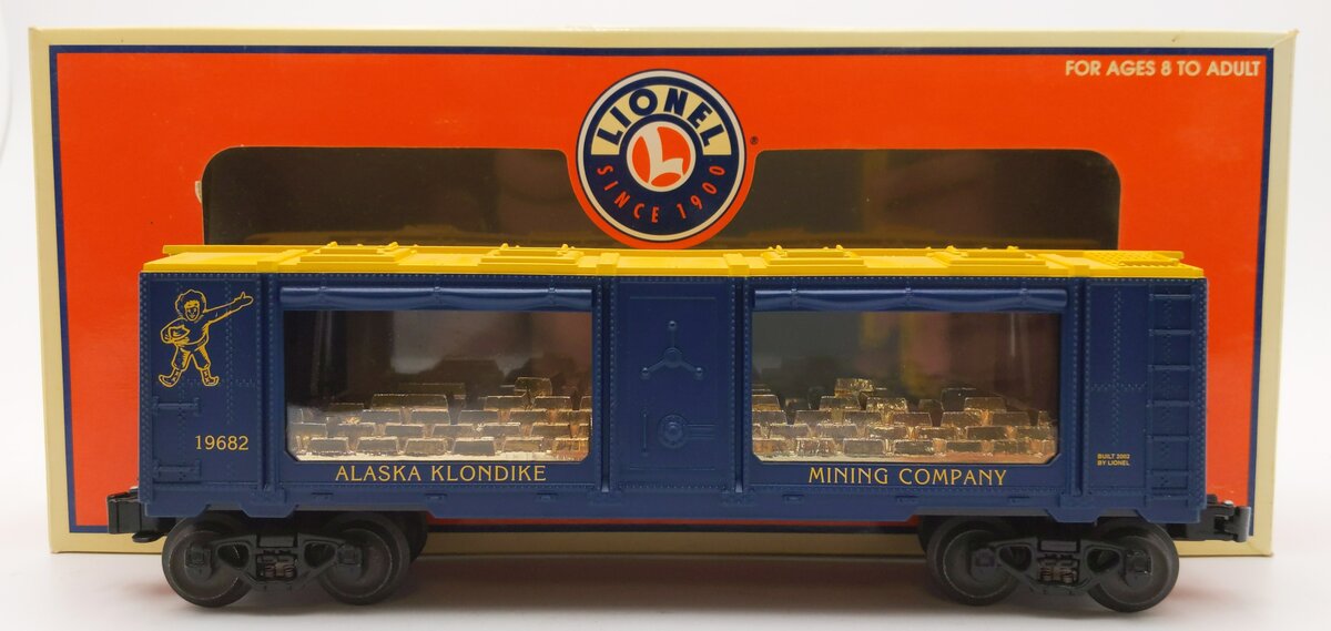 Lionel 6-19682 O Gauge Alaska Klondike Mining Co. Mint Car #19682 LN/Box