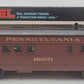 Lionel 6-16031 O Gauge Pennsylvania Illuminated Dining Car #16031 EX/Box