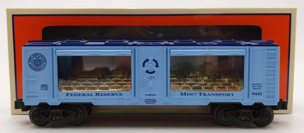 Lionel 6-29651 O Gauge Richmond Reserve Mint Car #6445