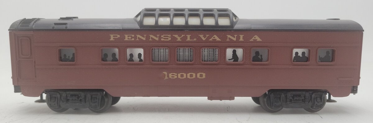 Lionel 6-16000 O Gauge Pennsylvania Tuscan Vista Dome Car #16000 EX/Box