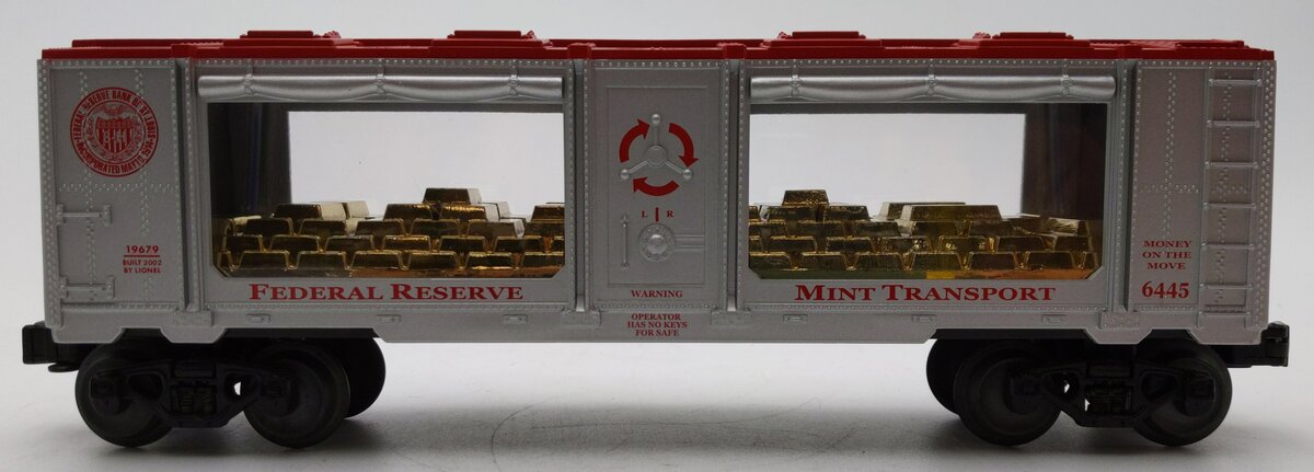 Lionel 6-19679 O Gauge St. Louis Federal Reserve Mint Car #6445 EX/Box