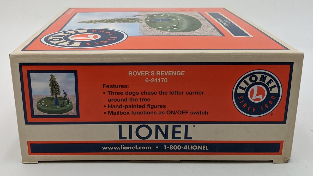 Lionel 6-24170 O Scale Rover's Revenge Animated Scene LN/Box