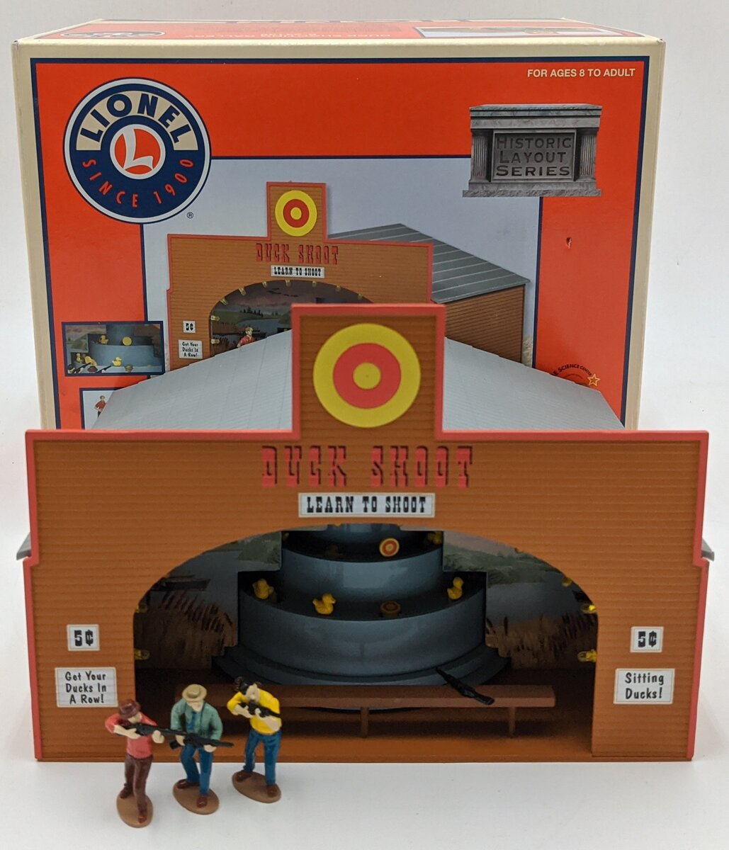 Lionel 6-24139 O Gauge Animated Duck Shooting Gallery VG/Box