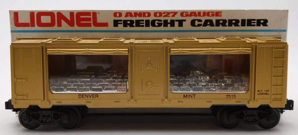 Lionel 6-7515 O Gauge Denver Mint Car #7515 EX/Box