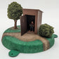 Lionel 6-34150 O The Reading Room Operating Outhouse VG/Box
