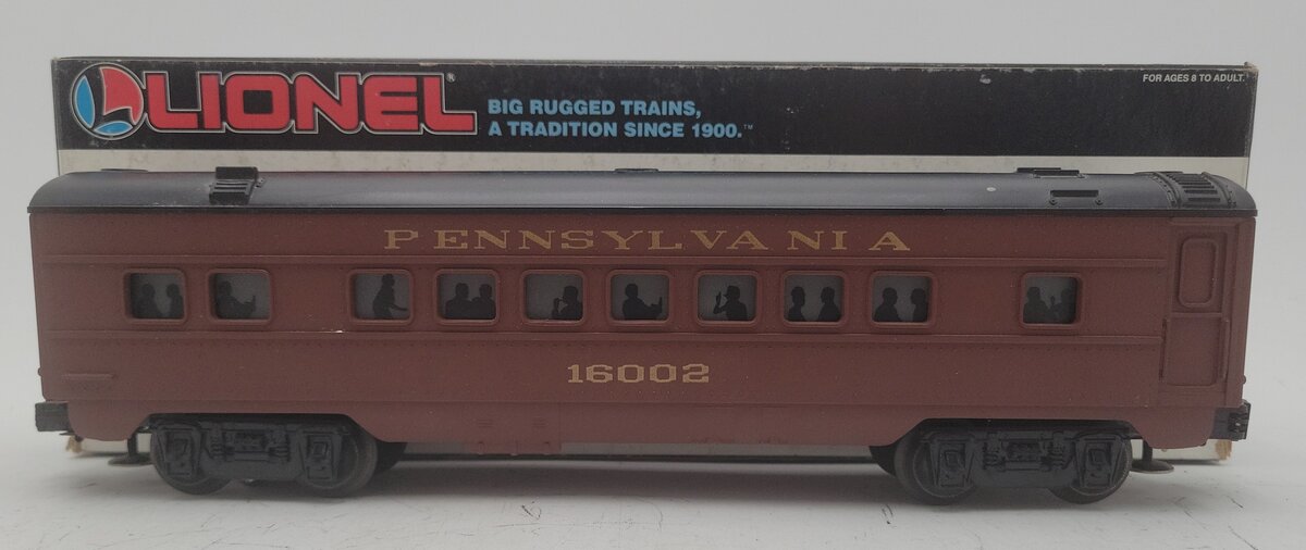 Lionel 6-16002 O Gauge Pennsylvania Tuscan Coach Car #16002 EX/Box