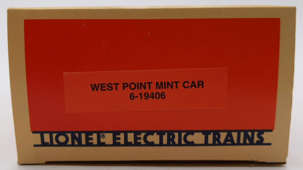 Lionel 6-19406 O Gauge West Point Mint Car #19406 EX/Box