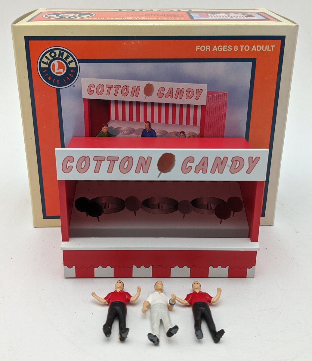 Lionel 6-14231 O Scale Cotton Candy Midway Booth EX/Box