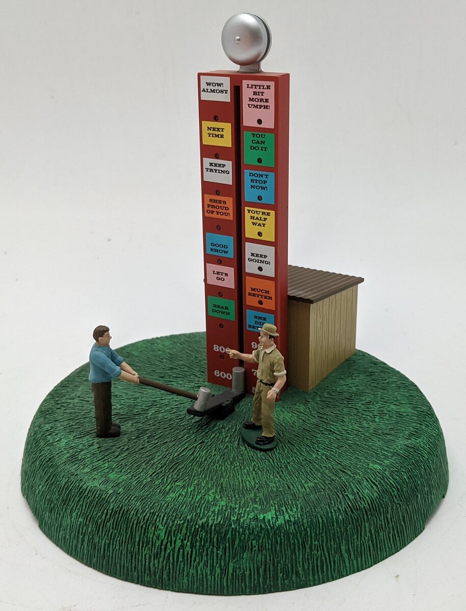 Lionel 6-24161 O Gauge Test-O-Strength Carnival Accessory VG/Box