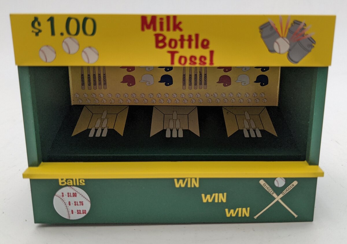 Lionel 6-14230 O Gauge Milk Bottle Midway Game EX/Box
