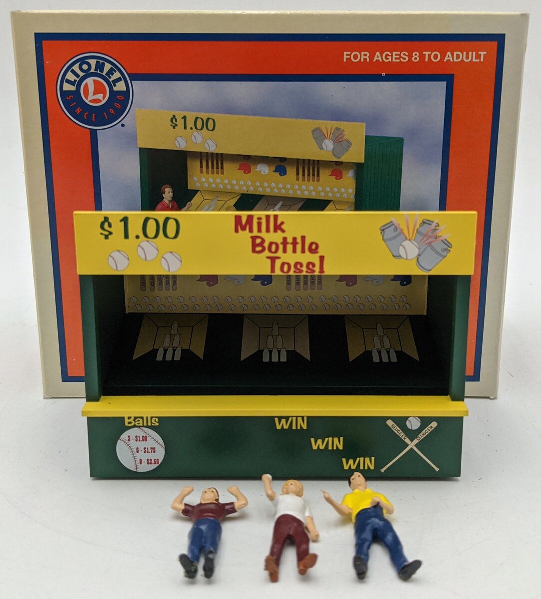 Lionel 6-14230 O Gauge Milk Bottle Midway Game EX/Box