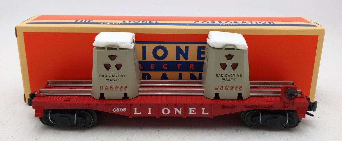 Lionel 6-29829 O Gauge Radioactive Waste Car #6805 LN/Box